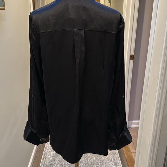 TWP Morning After blouse in black - Picture 3 of 7